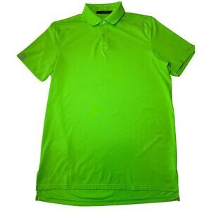 RLX RALPH LAUREN Golf Classic Fit Performance Polo Shirt Mens Size Medium Green